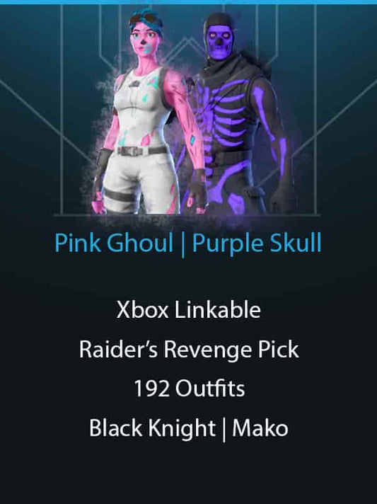 Ultimate OG | Pink Ghoul | Purple Skull | Raider's Revenge | Black Knight | 192 Outfits