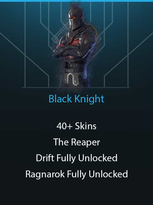 Black Knight | Xbox Linkable | 40+ Skins | The Reaper | Drift and Ragnarok Fully Unlocked