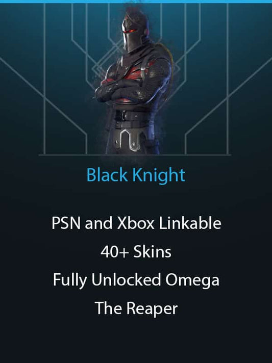 Black Knight | 40 Skins | PSN and Xbox Linkable | Fully Unlocked Omega